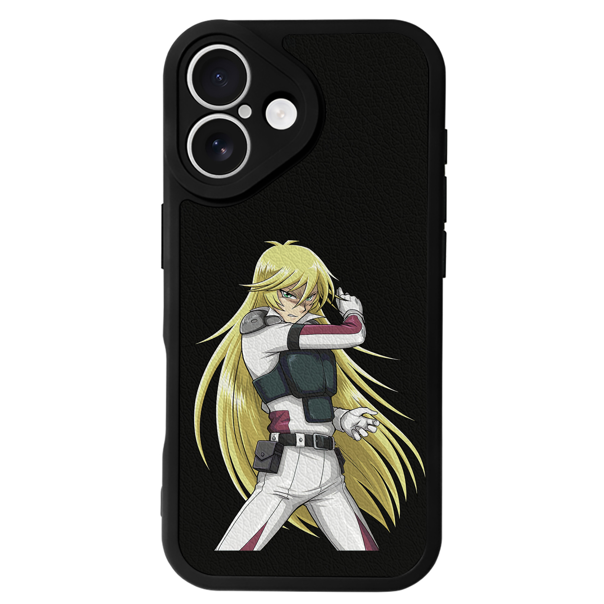（画像用） 遊☆戯☆王 Yu-Gi-Oh! 【iPhone 16シリーズ対応】シリコンスマホケース（レザー調） 材質：シリコン